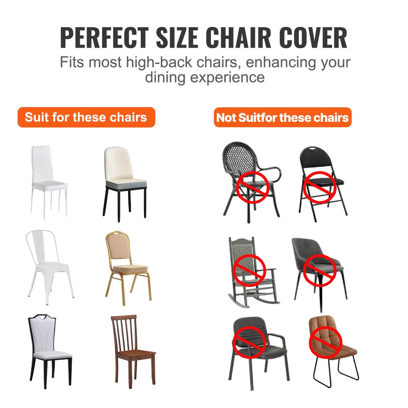 150pcs Stretch Spandex Chair Covers Wedding Party Banquet