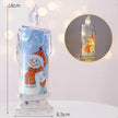 Christmas Transparent Electronic Flameless Candles Decorative Gifts