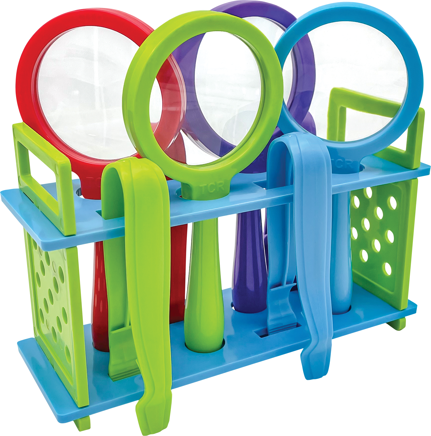 Teacher Created Resources - Up-Close Science Magnifying Glasses & Tweezers, 9 Pieces Activity Set