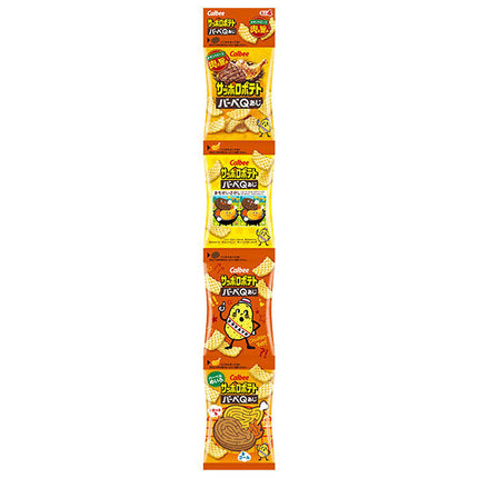 カルビー サッポロポテト バーべQあじ ミニ4 36g×10袋入【日本出荷】