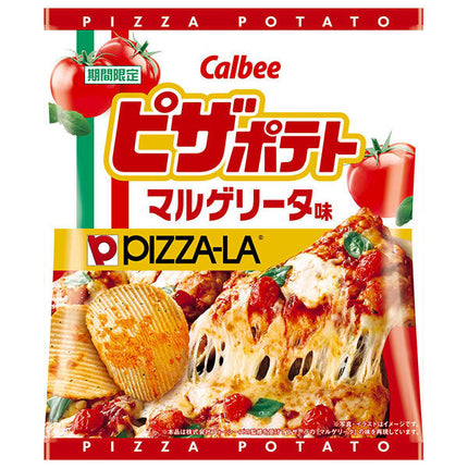 Calbee Pizza Potato Margherita Flavor 55g x 12 pieces [Shipped in Japan]