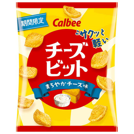 Calbee Cheese Bits Mellow Cheese Flavor 45g x 12 bags [Shipped in Japan]