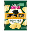 カルビー ポテトチップス 関西味浪漫 味付けのり風味 57g×12袋入【日本出荷】