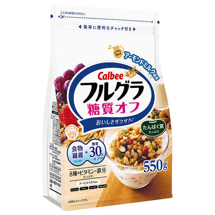 Calbee Frugra Low Carb 600g x 6 bags 