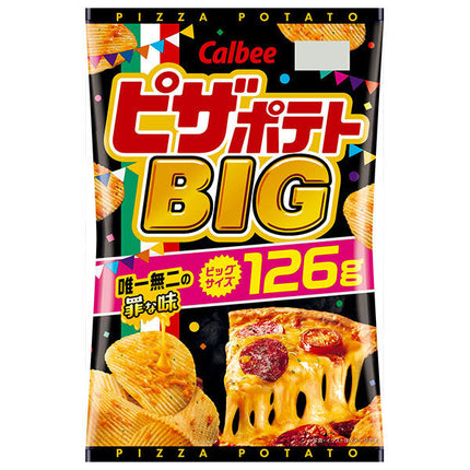 Calbee Pizza Potato BIG 126g x 12 sachets