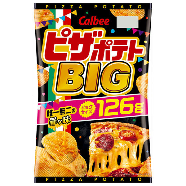 Calbee Pizza Potato BIG 126g x 12 bags [shipped in Japan]