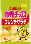 Calbee Potato Chips French Salad 60g x 12 bags 