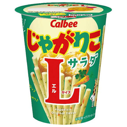 Calbee Jagariko Salad L size 68g x 12 pieces [Shipped in Japan]