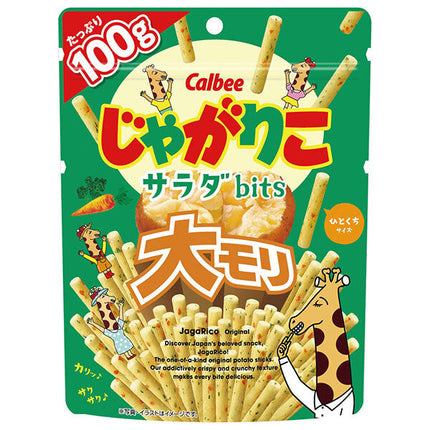 カルビー じゃがりこ サラダbits 大モリ 100g×12袋入【日本出荷】