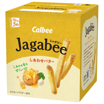 カルビー Jagabee(じゃがビー) しあわせバター 75g×12箱入