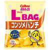 Calbee potato chips L size BAG consommé punch 118g x 12 bags [shipped in Japan]