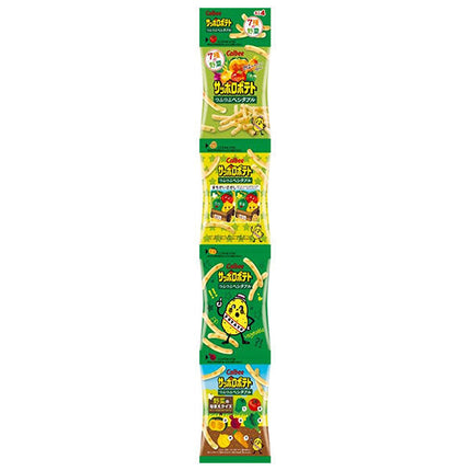 カルビー サッポロポテト つぶつぶベジ ミニ4 36g×10袋入