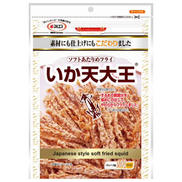 Maruesu Ika Ten Daio (Calmars frits en tempura) 54g x 10 sachets