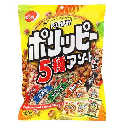 でん六 ポリッピー アソート 180g×12袋入