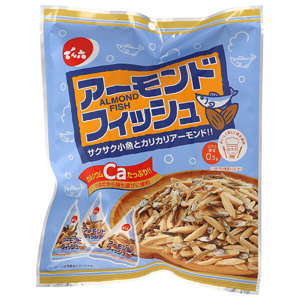 Denroku Almond Fish Petit Sachet 72g x 12 Sachets 