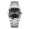 Men's Ultra-Thin Quartz Watch – Stainless Steel Band, Butterfly Clasp, 10 Colors