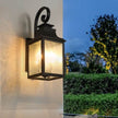 Large Outdoor Wall Light With Glass Supports Many Types Of Bulbs In 1 Pack