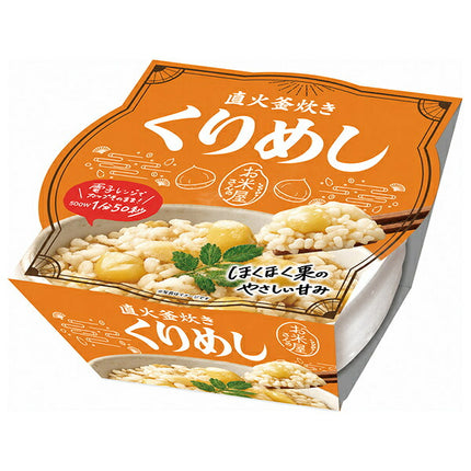 Kounan Shokuryo Direct-Fire Kettle-Cooked Chestnut Rice 180g x 12 [Ships from Japan]