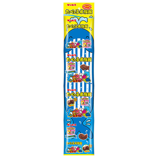 Ginbis Tabekko Aquarium 4 rows 68g (17g x 4) x 12 pieces [Shipped in Japan]