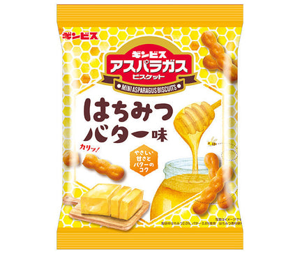 Ginbis Mini Asparagus Honey Butter Flavor 58g x 20 bags [Shipped in Japan]