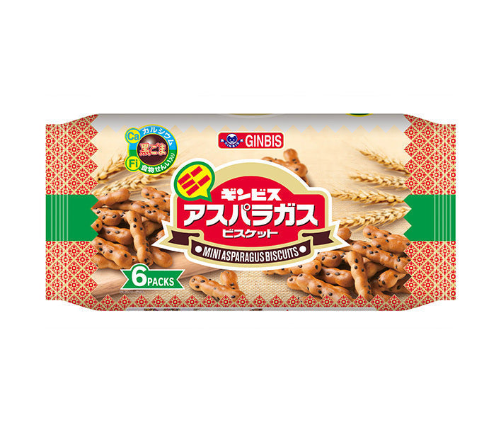 Ginbis Mini Asparagus 6P 138g x 12 bags [shipped in Japan]