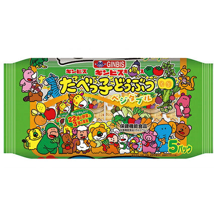 ギンビス ギンビス たべっ子どうぶつ ベジタブル5P 100g×12個入【日本出荷】