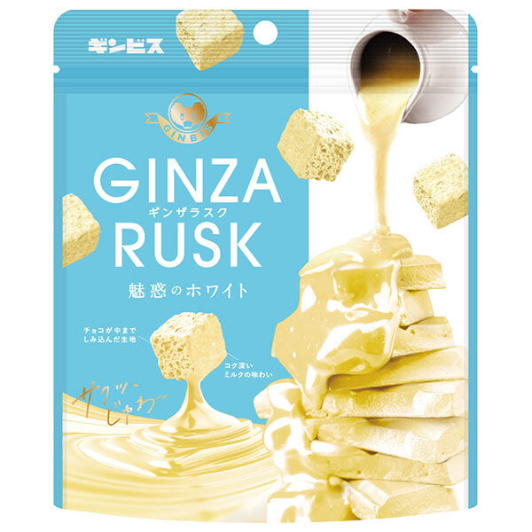Ginbis GINZARUSK Fascinant Blanc 50g x 10 sachets
