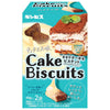 Ginbis Cake-like Biscuits, Tiramisu Flavor, 80g x 5 Bags 