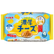 Ginbis Crispy Rich Cheese 4P 72g x 12 pieces [Shipped in Japan]
