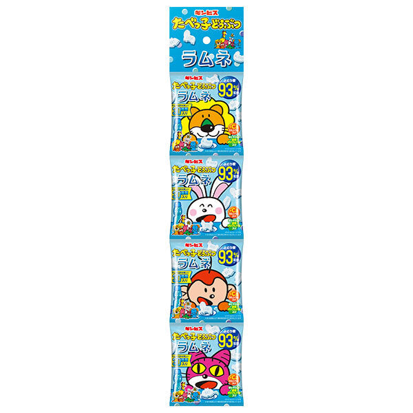 ギンビス たべっ子どうぶつ ラムネ 4連 36g(9g×4)×12個入