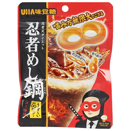 UHA味覚糖 忍者めし鋼 コーラ味 50g×10袋入