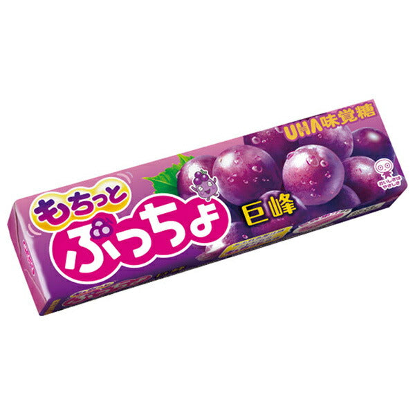 UHA Mikakuto Puccho Stick Mochitto Kyoho 10 grains x 10 pieces [Shipped in Japan]