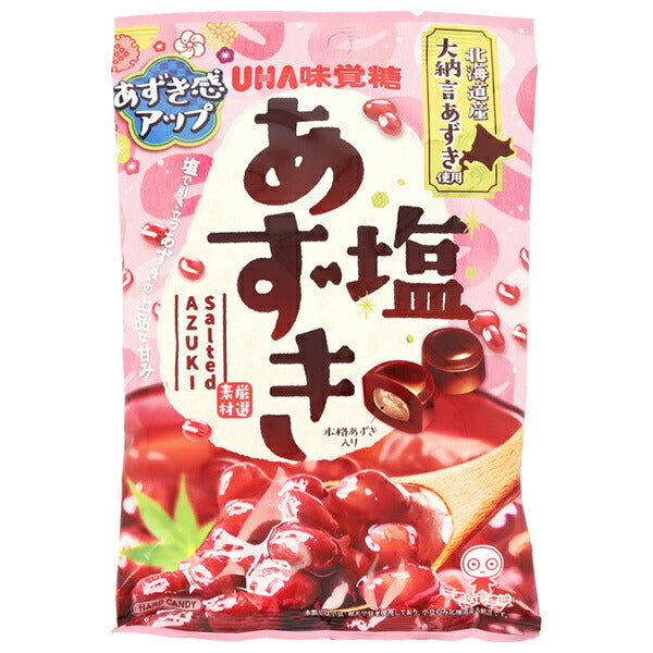 UHA Mikakuto Salt Azuki 109g x 6 bags [Shipped in Japan]