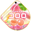 UHA Mikakuto Kororo Shimizu White Peach 40g x 6 pieces [Shipped in Japan]
