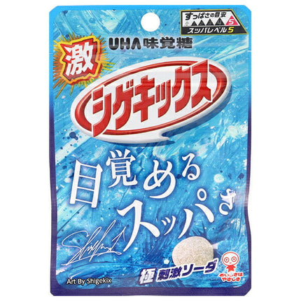 UHA味覚糖 激シゲキックス 極刺激ソーダ 20g×10袋入
