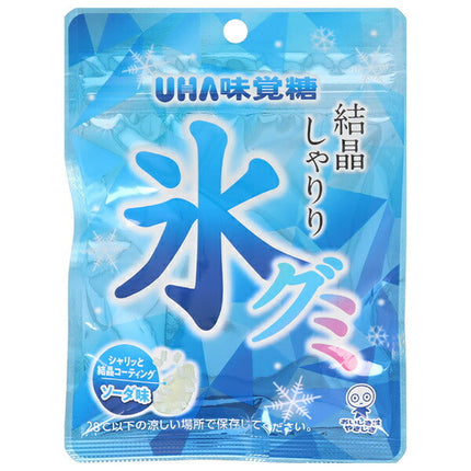 UHA味覚糖 氷グミ ソーダ味 40g×10袋入