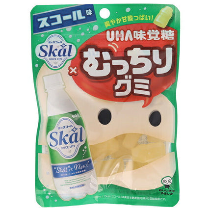 UHA味覚糖 むっちりグミ スコール 64g×10袋入