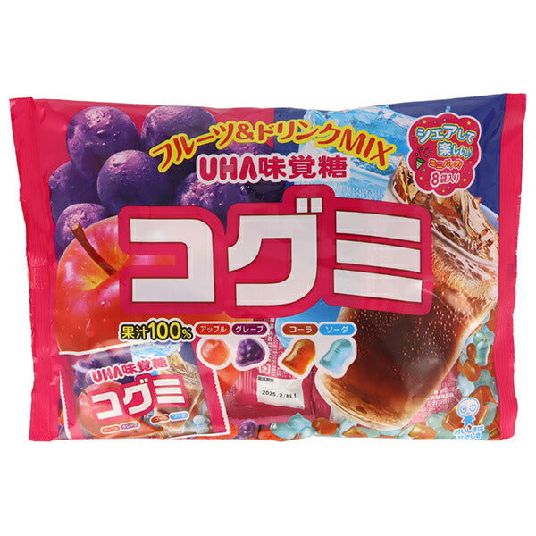 UHA Mikakuto Kogumi Family Pack 128g x 16 bags [shipped in Japan]