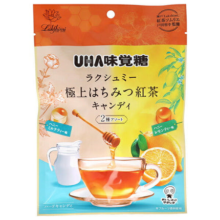 UHA味覚糖 極上はちみつ紅茶キャンディ 2種アソート 75g×6袋入