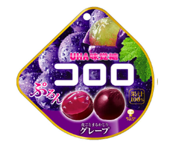 UHA Mikakuto Corolo Grape 48g x 6 pieces 