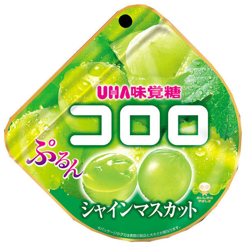 UHA Mikakuto Kororo Shine Muscat 48g x 6 sachets 