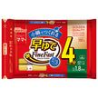 Nisshin Seifun Welna Mama Quick boiled spaghetti FineFast 2/3 size 1.8mm Zippered tie type 400g x 12 bags [Shipped in Japan]