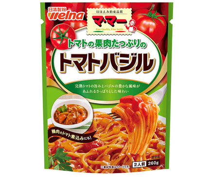 Nissin Welna Ma Ma Tomate basilic avec beaucoup de pulpe de tomate 260g x 6 sachets 