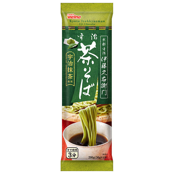 Nissin Welna Ito Kyuemon Uji Cha Soba 200g x 15 bags [Shipped in Japan]