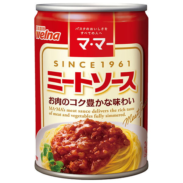 日清製粉ウェルナ マ マー ミートソース 290g缶×12個入【日本出荷】