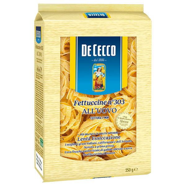 Nisshin Seifun Verna di Czech No.303 Fettuccine 250g x 10 boxes [Shipped in Japan]