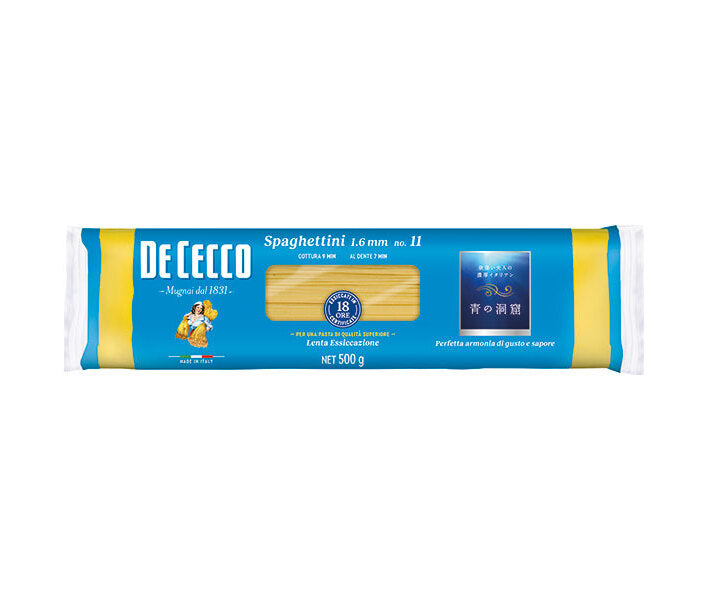 Nissin Welna di Cecco No.11 Spaghettini 500g x 24 bags