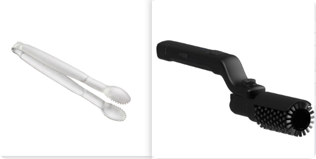 Electric BBQ Grill Brush – 360° Rotating Stainless Steel Cleaner with USB Charging