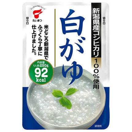 Taimatsu Foods White Porridge 250g x 10 bags 
