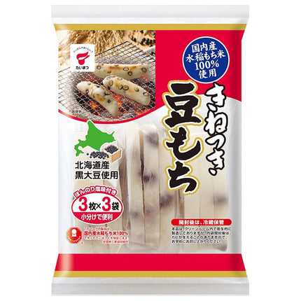 Taimatsu Foods Stone-Pounded Bean Mochi 300g x 24 Bags [Ships from Japan]